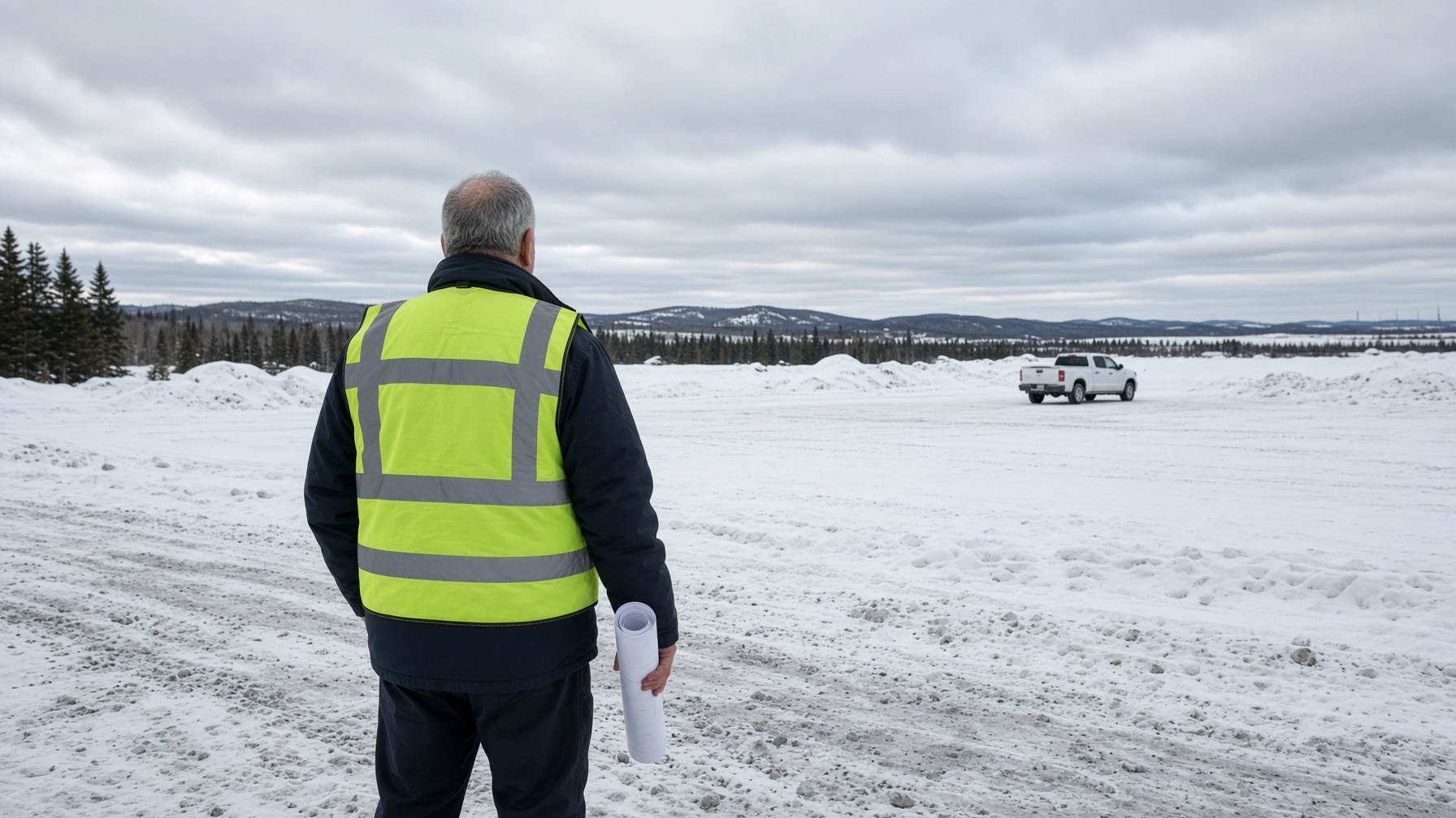 Superviseurs LPT INC. sur un camp d’hiver